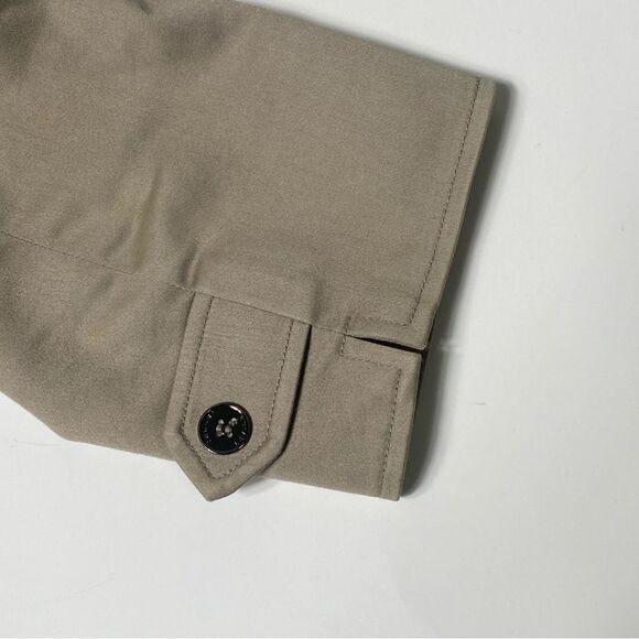 Tahari Arthur S. Levine Beige Peplum Career Blazer Coat Women's Size 6 - Picture 3 of 16